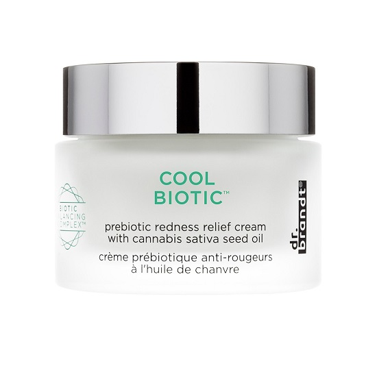 Crema prebiotica anti-roseata cu ulei de canepa indiana, Cool Biotic, 50 ml, Dr. Brandt