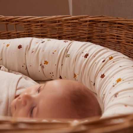 Babynest din bumbac organic Chestnuts, Filibabba 545214
