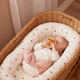 Babynest din bumbac organic Chestnuts, Filibabba 545215