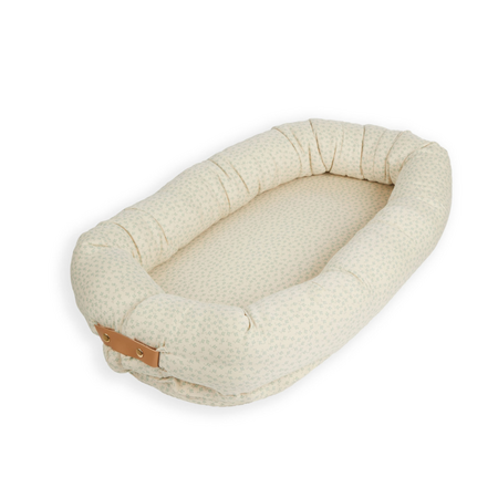 Babynest din bumbac organic, Tender Green