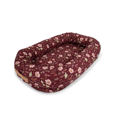 Babynest din bumbac organic, Fall Flowers