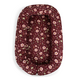 Babynest din bumbac organic, Fall Flowers, Filibabba 545284