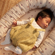 Babynest din bumbac organic, Swallow Rose, Filibabba 545293