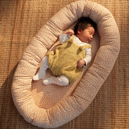 Babynest din bumbac organic, Breezy Harmony Sandy, Filibabba 545308