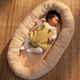 Babynest din bumbac organic, Breezy Harmony Sandy, Filibabba 545308
