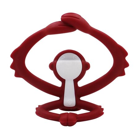 Inel gingival din silicon Maimutica, Chimney Red