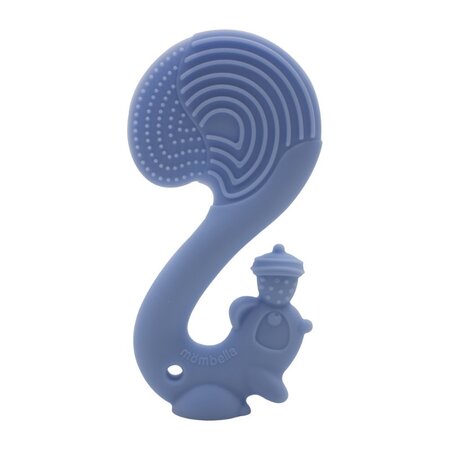 Inel gingival din silicon Veverita, Light Blue