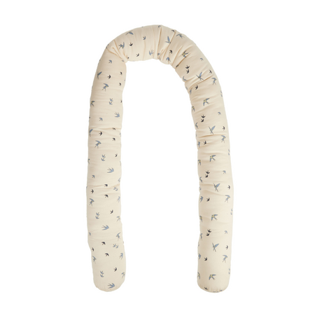 Babynest din bumbac organic, Swallow Blue, Filibabba 545338