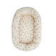 Babynest din bumbac organic, Swallow Blue, Filibabba 545340