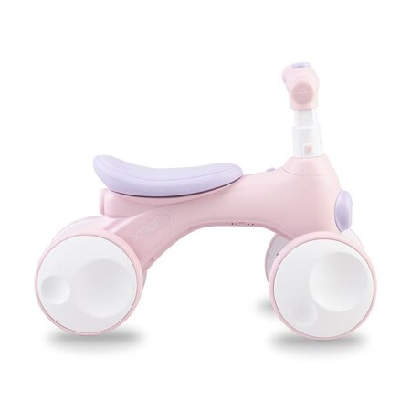 Bicicleta cu lumini, sunet si difuzor de balonase Tobis, Pink, +2 ani, Momi 545541