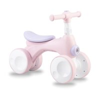 Bicicleta cu lumini, sunet si difuzor de balonase Tobis, Pink, +2 ani, Momi