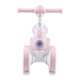 Bicicleta cu lumini, sunet si difuzor de balonase Tobis, Pink, +2 ani, Momi 545545