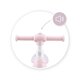 Bicicleta cu lumini, sunet si difuzor de balonase Tobis, Pink, +2 ani, Momi 545538