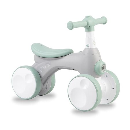 Bicicleta cu lumini, sunet si difuzor de balonase Tobis, Grey