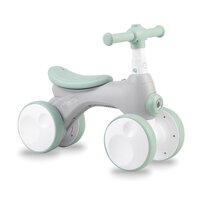 Bicicleta cu lumini, sunet si difuzor de balonase Tobis, Grey, +2 ani, Momi