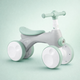 Bicicleta cu lumini, sunet si difuzor de balonase Tobis, Grey, +2 ani, Momi 775407