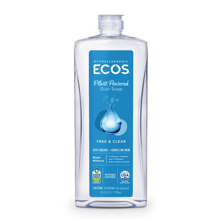 Detergent de vase pentru spalare manuala fara miros Ecos