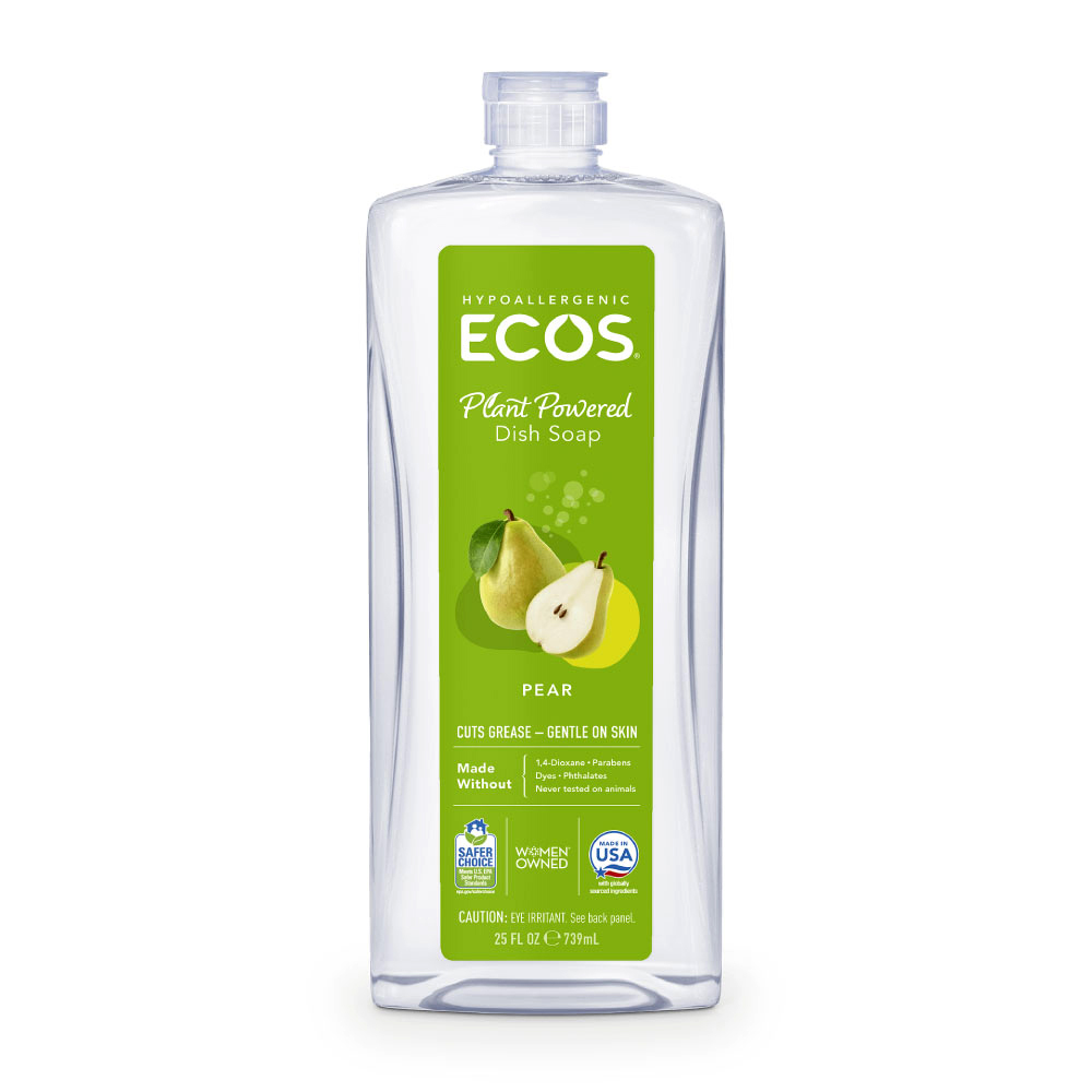 Detergent Organic pentru vase si biberoane cu ulei de pere, 739 ml, Earth Friendly