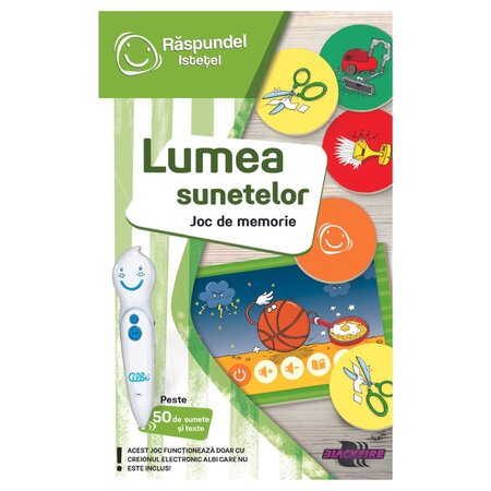 Joc de memorie, Lumea Sunetelor, Raspundel Istetel 545579