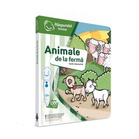 Carte interactiva, +2 ani, Animale de la Ferma, Raspundel Istetel