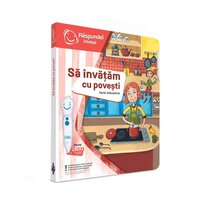 Carte interactiva, +3 ani, Invatam cu Povesti, Raspundel Istetel