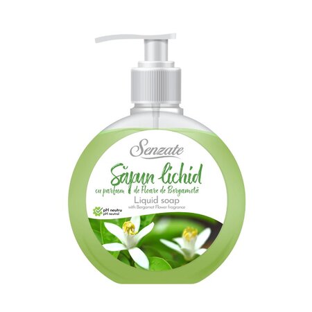 Sapun lichid cu parfum de Bergamota