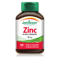Zinc, 50mg, 100 tablete, Jamieson