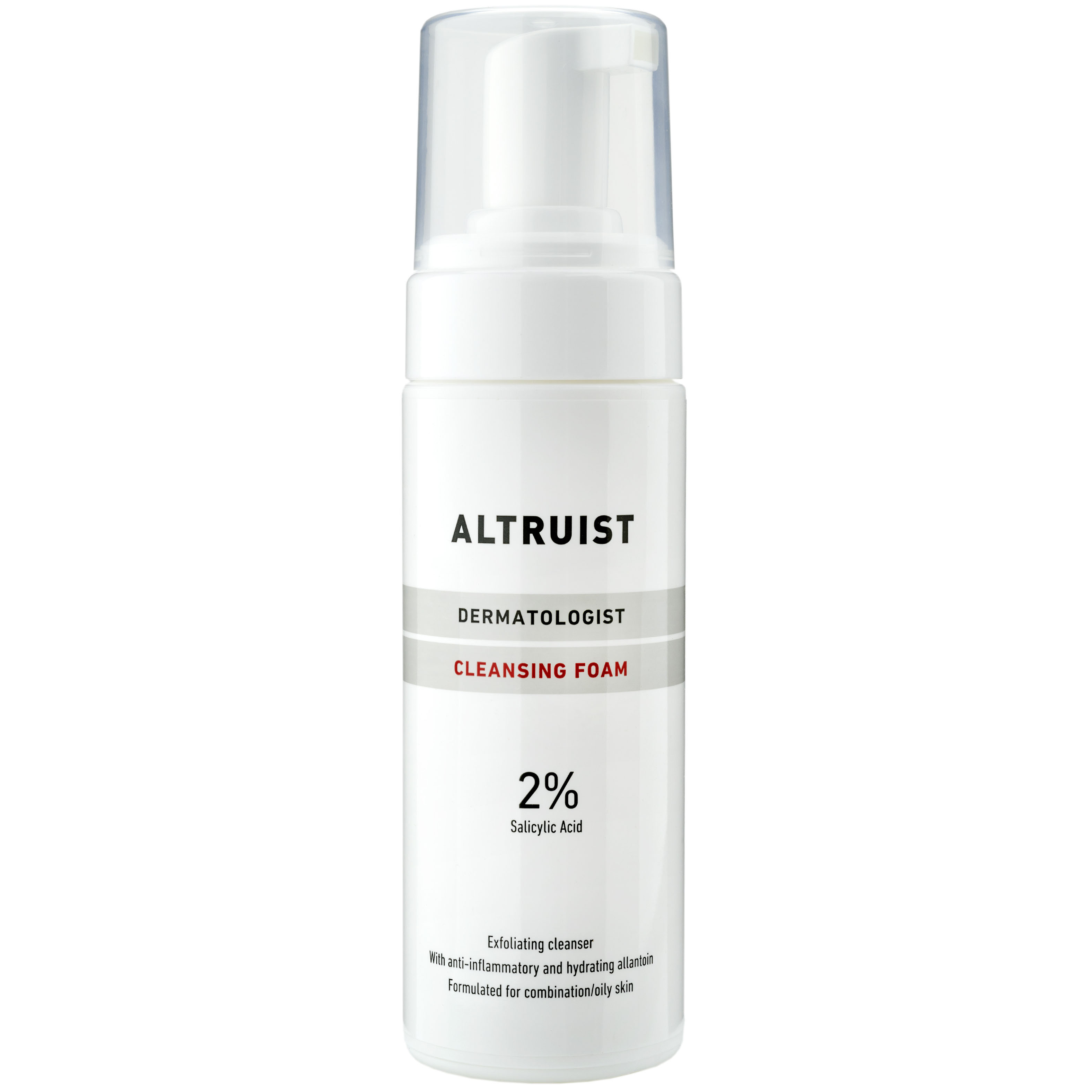 Spuma de curatare cu 2% acid salicilic, 150 ml, Altruist