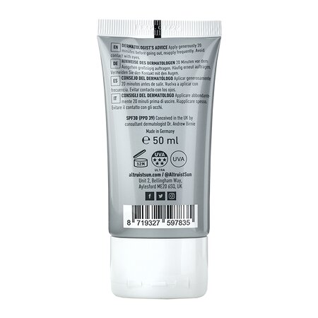 Fluid antioxidant cu protectie solara cu SPF30, 50 ml, Altruist 545693