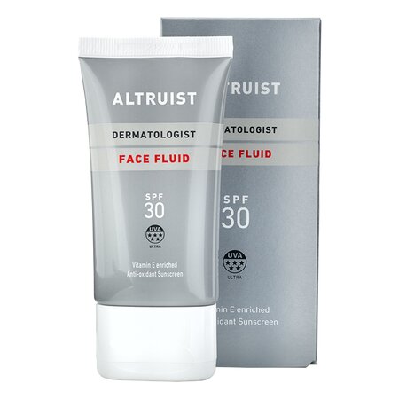 Fluid antioxidant cu protectie solara cu SPF30