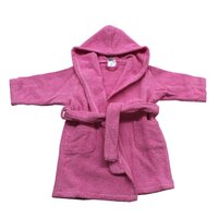 Halat de baie cu gluga, Roz, 2 - 3 ani, Baltic Bebe