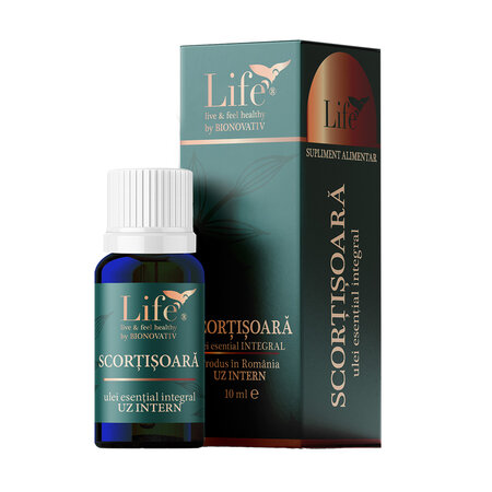 Ulei esential integral de scortisoara, 10 ml, Bionovativ