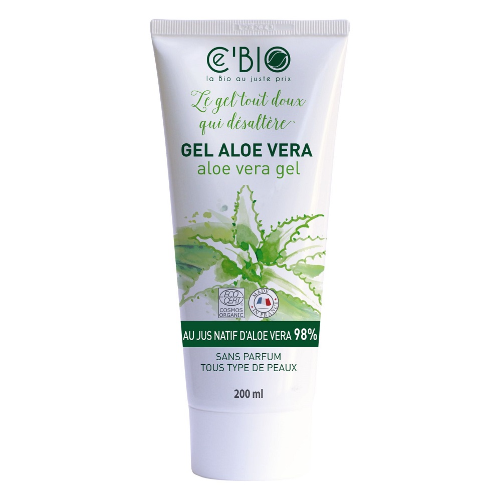 Gel organic cu aloe vera, 200 ml, Ce'Bio