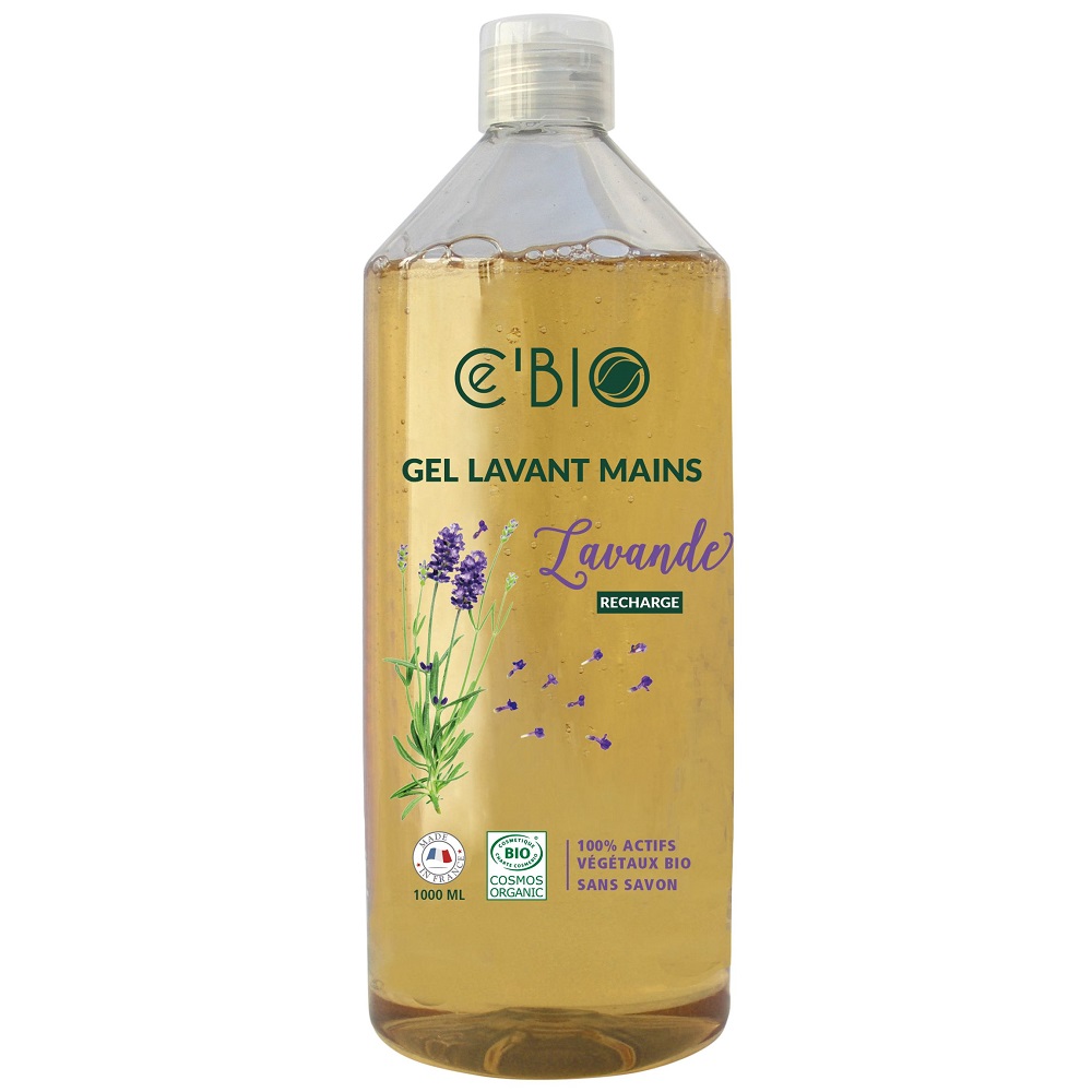 Rezerva Sapun lichid Bio pentru maini, cu lavanda, 1000 ml, Ce'Bio