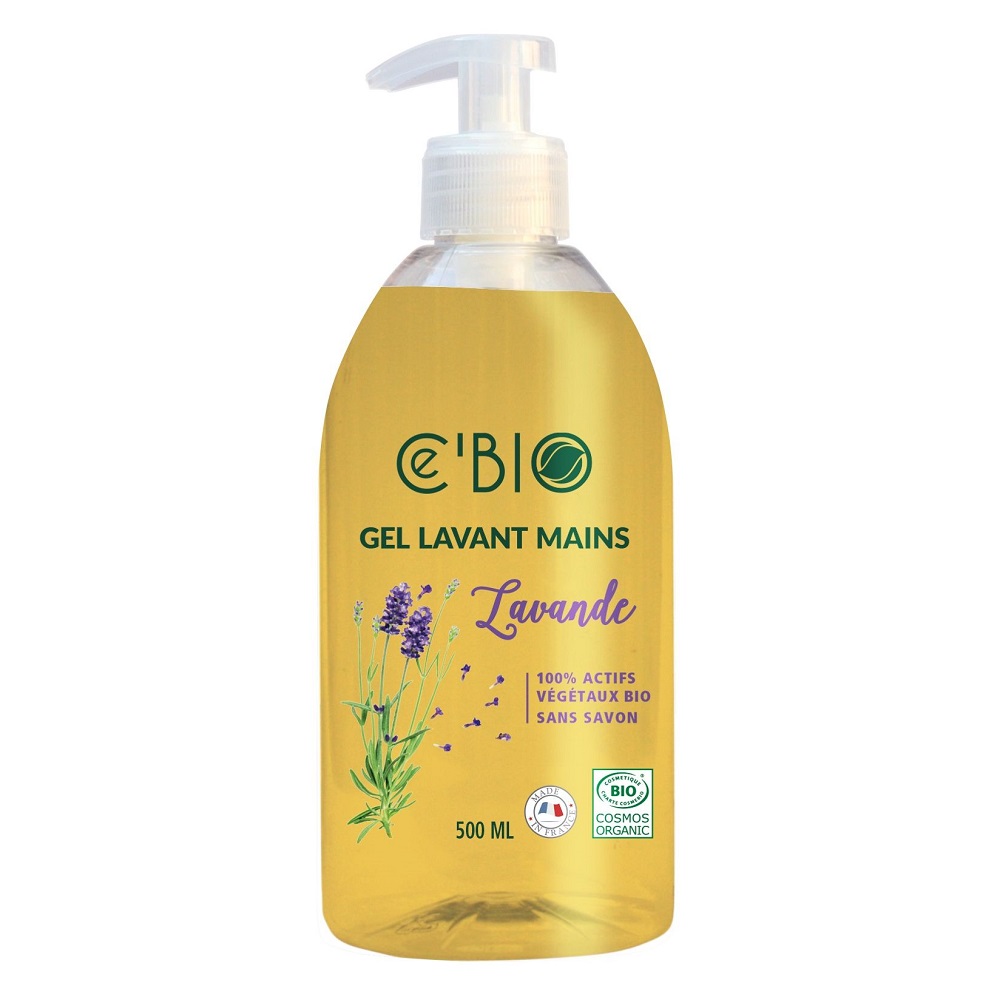 Sapun lichid Bio pentru maini, cu lavanda, 500 ml, Ce'Bio