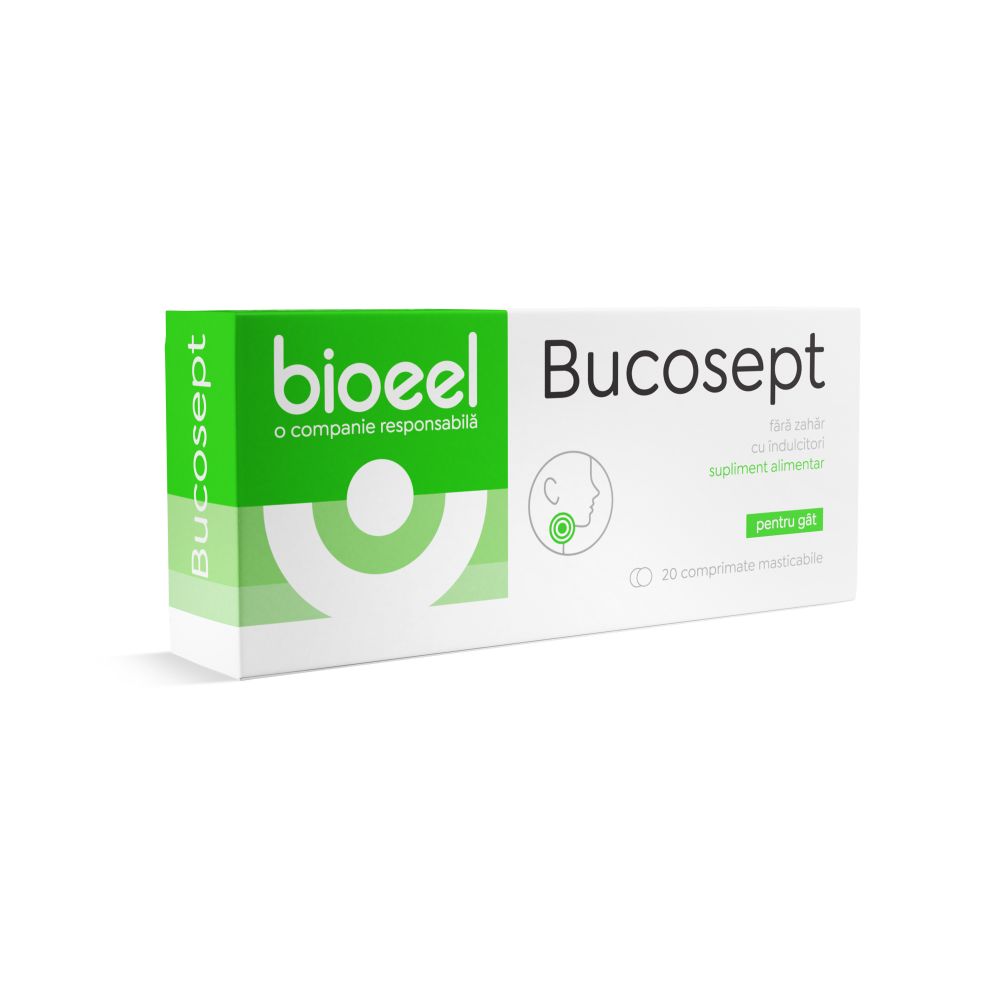 Bucosept, 20 comprimate masticabile, Bioeel