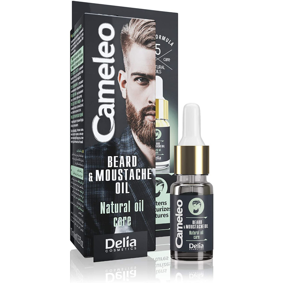 Ulei pentru barba si mustata, 10 ml, Cameleo