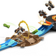 Set de joaca pista cu obstacole Monster Truck, 4-8 ani, Hot Wheels 546057