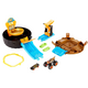 Set de joaca pista cu obstacole Monster Truck, 4-8 ani, Hot Wheels 546061