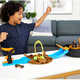 Set de joaca pista cu obstacole Monster Truck, 4-8 ani, Hot Wheels 546058