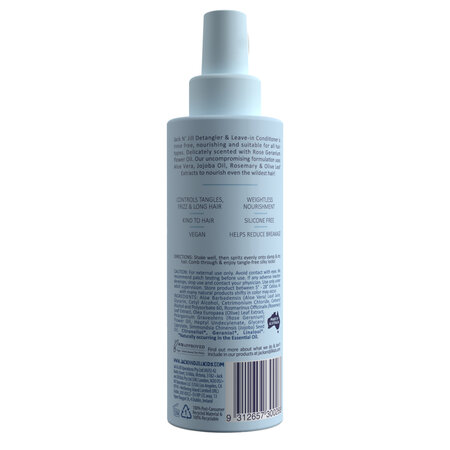 Balsam de par Leave-in pentru descurcarea parului copiilor, 200 ml, Jack N Jill 766606