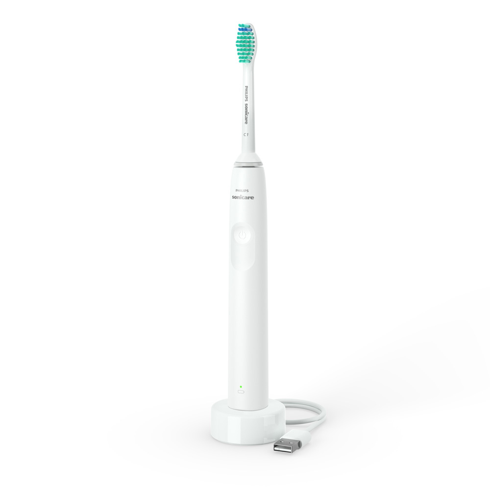 Periuta de dinti sonica electrica Philips Sonicare 2100, alb, HX3651/13, Philips