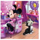Puzzle 3 in 1 O zi cu Minnie, 5 ani+, 55 piese, Dino Toys 700432