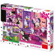 Puzzle 3 in 1 O zi cu Minnie, 5 ani+, 55 piese, Dino Toys 700429