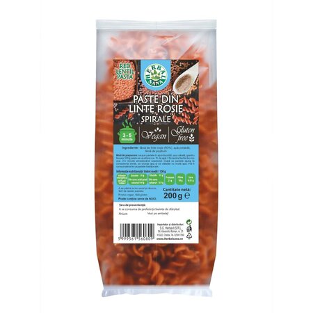 Paste din linte rosie, Spirale