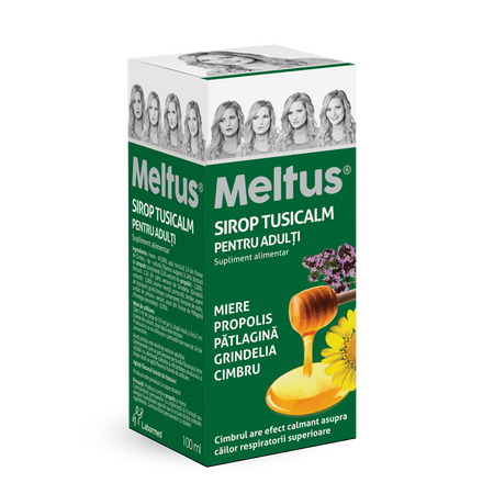 Meltus Tusicalm pentru adulti sirop, 100 ml, Labormed 644632