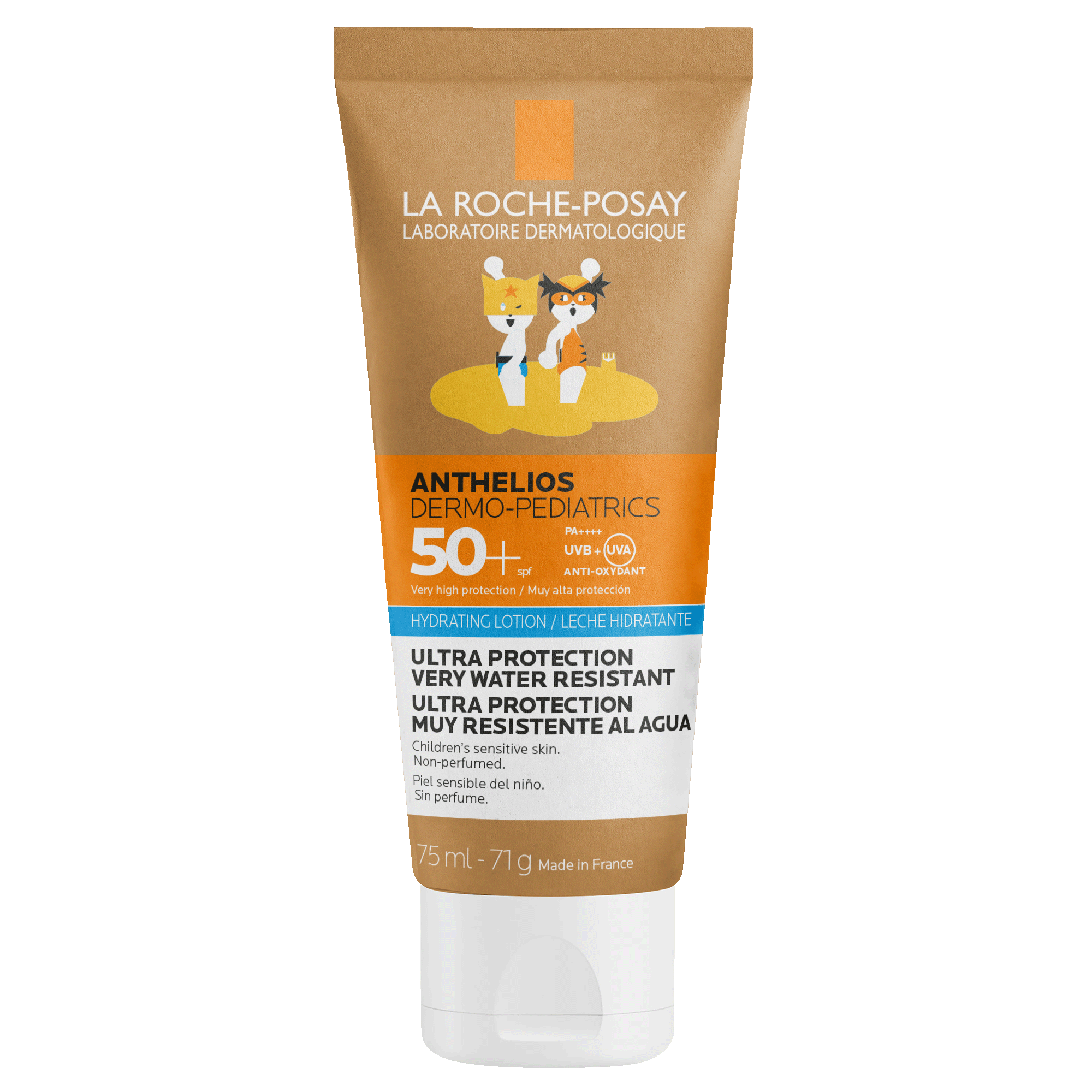 Lotiune hidratanta cu protectie solara SPF 50+ pentru copii Anthelios Dermo-Pediatrics, 75 ml, La Roche Posay