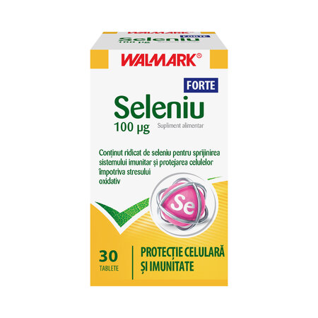 Seleniu Forte, 100 µg, 30 tablete, Walmark