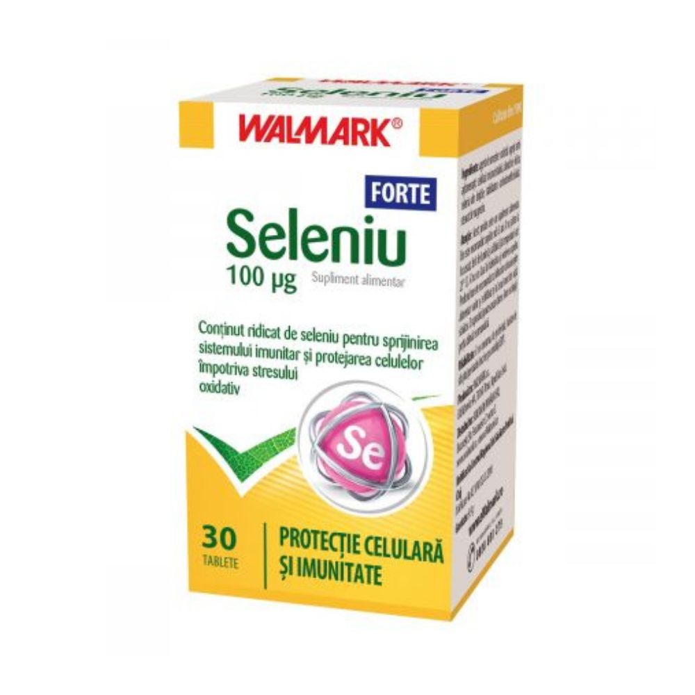 Seleniu Forte, 100 µg, 30 tablete, Walmark