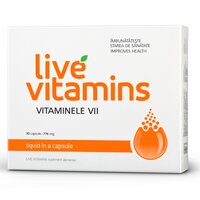 Live Vitamins, 30 capsule, Vitaslim